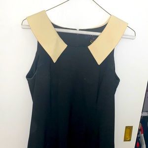 Pink tartan little black dress size 4